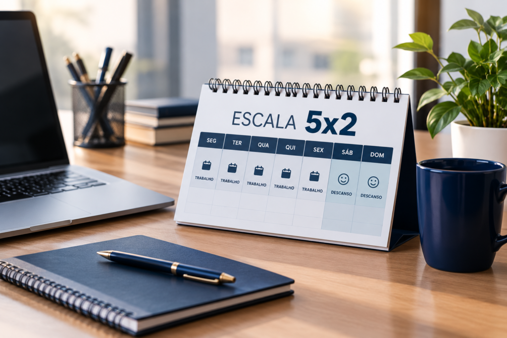 Calendário Escala 5x2 No Escritório - Analise Assessoria Contábil e Empresarial - Contabilidade em Uberaba │ MG